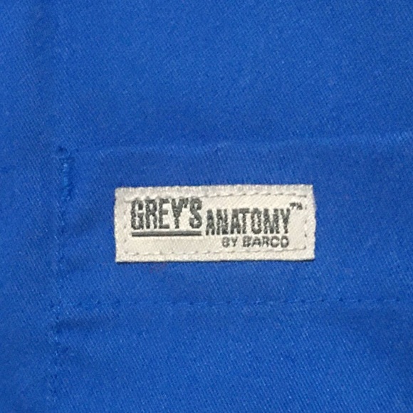 Grey’s Anatomy Scrub Top in Blue - Size L - Picture 3 of 5
